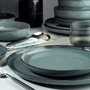 Hermia Vajilla de Porcelana 18 Piezas Azul